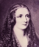 Mary Shelley, from a miniature by Reginald Easton (Bodleian Library, Oxford)