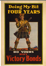 Canadian WWI general poster: Doing My Bit