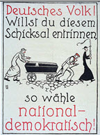 German WWI poster: Deutsches Volk!
