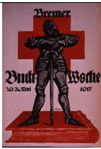 German WWI poster: Bremer Buch Woche