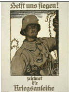 German WWI poster: Helft uns siegen!