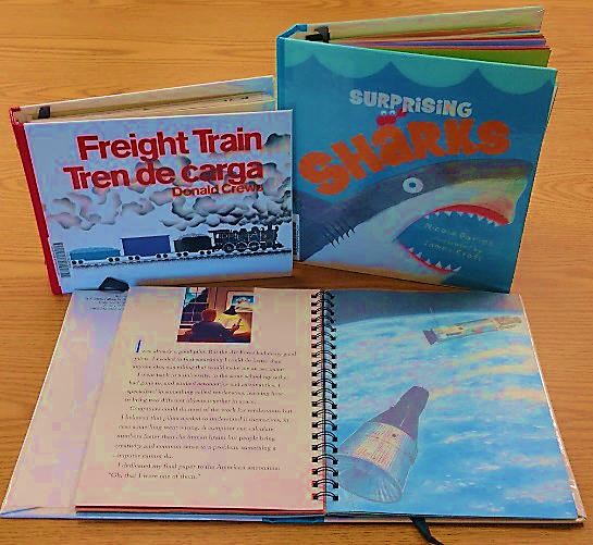 Childrens books featuring sharks and trains