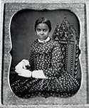 antique portrait of African American woman