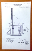 patent diagram of nailing device