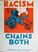 poster: Racism Chains All