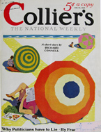 Collier's magazine cover from July 1930.