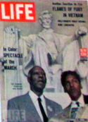 Cover of Life Magazine, featuring the March on Wasington