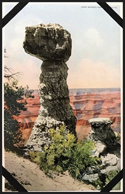 postcard of Thor's Hammer, Grand Canyon, ca. 1915