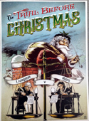 Advertising card for a production of 'The trial Before christmas,' 2014