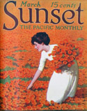 Cover from Sunset magazine, part of the June 2013 exhibit on the seventh floor.