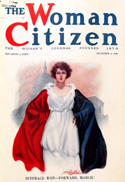 Cover of The Woman Citizen after the 19th Amendment passed