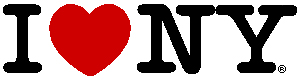 I heart New York logo long