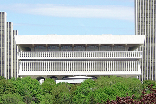 Cultural Education Center building with surrounding landscape