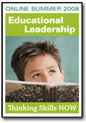 Cover of magazine 'Educational Leadership'.