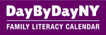 Day by Day NY Family Literacy Calendar logo