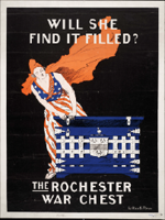 US WWI poster (general): Will She Find It Filled?