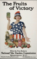 US WWI poster (general): The Fruits of Victory