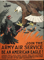 US WWI recruitment poster: Join the Army Air Service