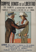 Cuba WWI poster: Compre bonos de la libertad