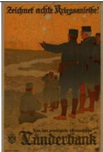 Austrian WWI poster: Zeichnet achte Kriegsanleihe