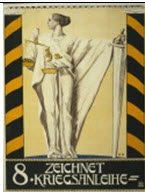 Austrian WWI poster: Zeichnet 8. Kriegsanleihe