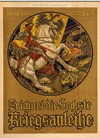 Austrian WWI poster: 1914-1917/Zeichnet die Sechste Kriegsanleihe