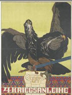 Austrian WWI poster: Zeichnet 4. Kriegsanleihe