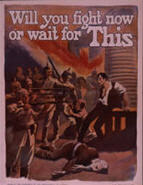 Australian WWI poster:Will You Fight Now