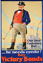 Canadian WWI general poster: Our Best Customer