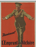 Canadian WWI general poster: Maintenant! L'Emprunt de la Victoire
