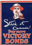 Canadian WWI general poster: Stick It Canada!
