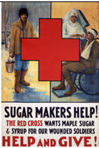 Canadian WWI general poster: Sugar Makers Help!