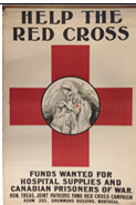 Canadian WWI general poster: Help the Red Cross ... 