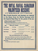 Canadian WWI recruiting poster: Volontaires de la Réserve