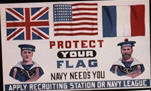 Canadian WWI recruiting poster: Protect Your Flag