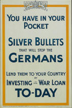 English WWI poster: You Have in Your Pocket...