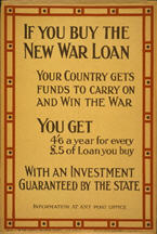 English WWI poster: If You Buy the New War Loan