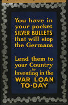 English WWI poster: You have in your pocket