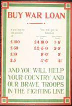 English WWI poster: Buy War Loant