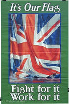 English WWI recruiting poster: It's Our Flag