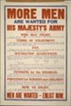 English WWI recruiting poster: More Men Are Wanted