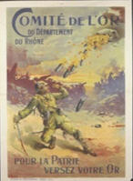 French WWI poster: Comité de l'Or