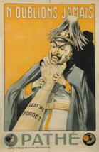 French WWI poster: N'oublions jamais/Lest We forget