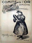 French WWI poster: Comité de l'or