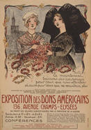 French WWI poster: Exposition des dons Américains