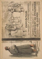 French WWI poster: Exposition de tableaux de maîtres modernes