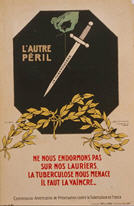 French WWI poster: L'autr péril
