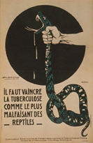 French WWI poster: Il faut vaincre la tuberculose