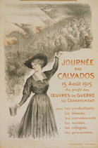 French WWI poster: Journée du Calvados