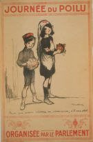 French WWI poster: Journée du Poilu